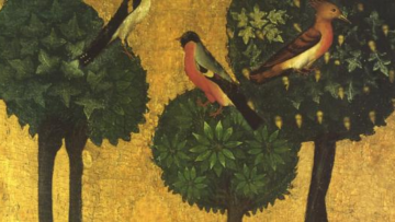 What nature says Christ on the Mount of Olives Detail Vyssí Brod Alterpiece